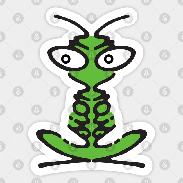 Vision On Grasshopper Sticker by BeyondGraphic